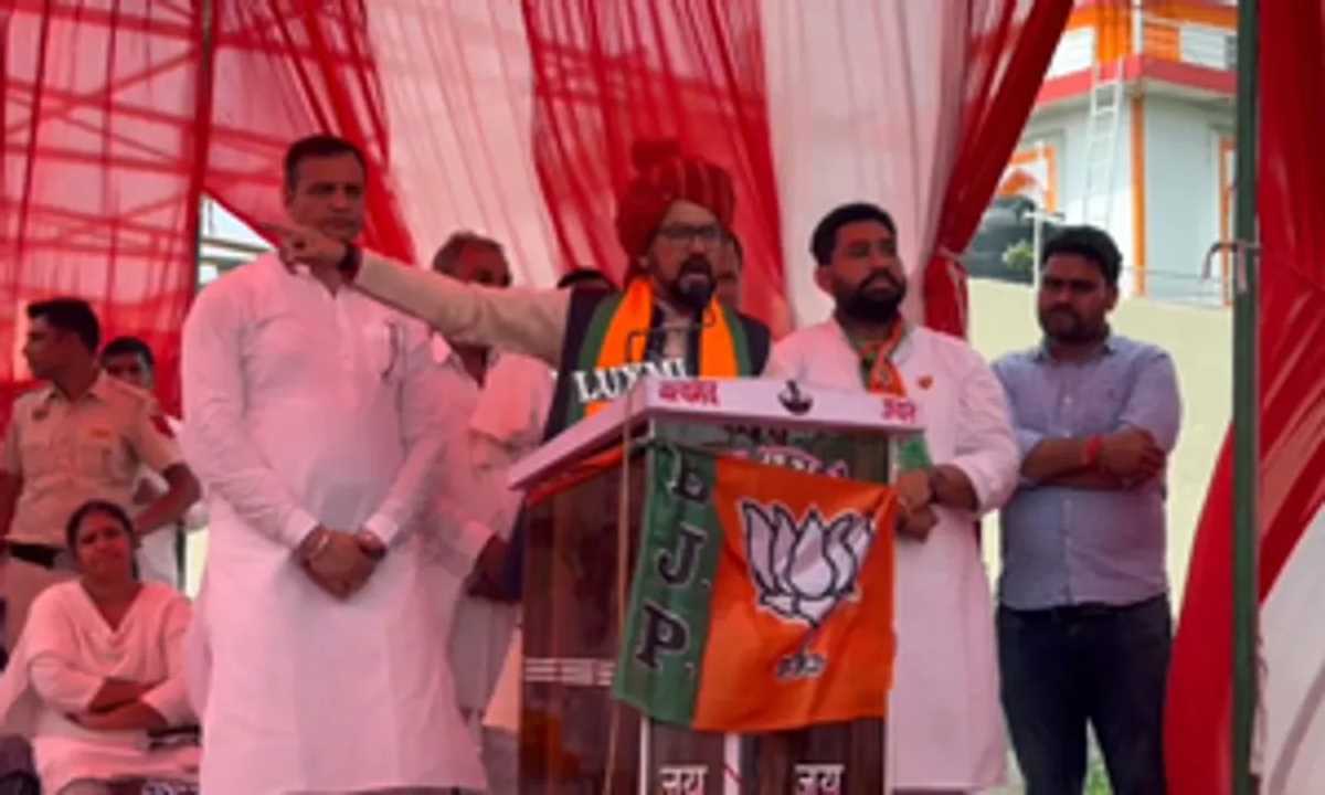 भूपेंद्र हुड्डा सरकार ने दलितों की आवाज को कुचला था : अनुराग ठाकुर